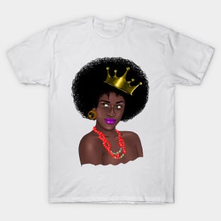 Afro Queen Melanin T-Shirt